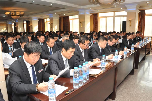 兰州问鼎娱乐app股份公司召开2014年度“决战二、三季度”劳动竞赛动员大会