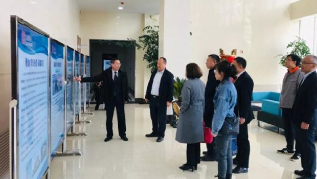 兰州市停车场建设联审联批现场调研会在兰州问鼎娱乐app澳泊智能设备有限公司举行