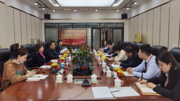 甘肃省委统战部副部长、省工商联党组书记苟天宏一行莅临兰州问鼎娱乐app集团检查指导工作
